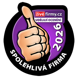 Získali jsme certifikát Spolehlivá firma pro rok 2026