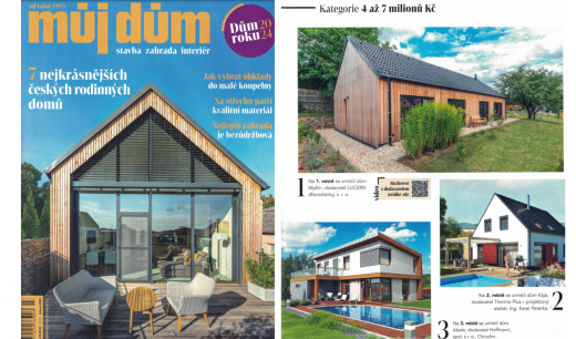 Dům ABELE získal 3. místo v anketě Dům roku